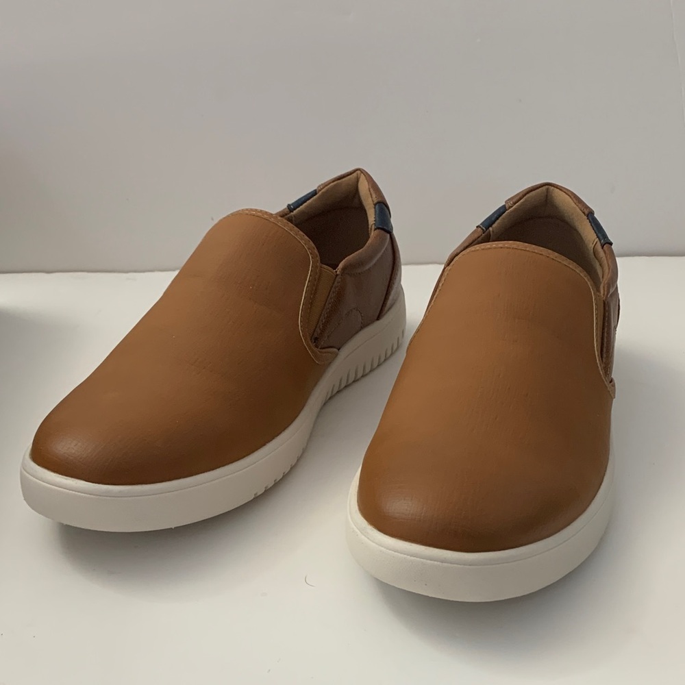 R2 Men's Brown Slip-On Loafers